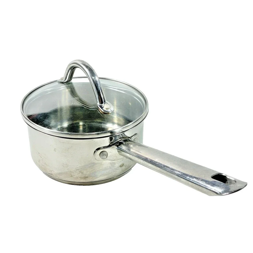 Wolfgang Puck's Cafe Collection 2 Qt 18/10 Stainless Steel Saucepan with Lid